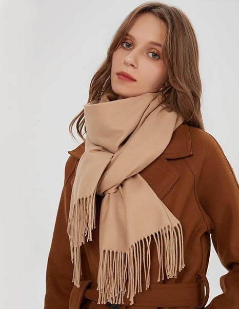 Sjal för Kvinnor och Män Pashmina Sjal Wrap Höst Vinter Bröllop Stole