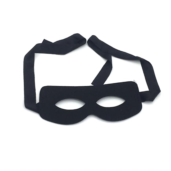 4 Halloweenmasker Zorro ögonbindel COS cosplay Zorro halvmask
