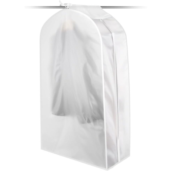 Plastpåse för kläder, transparent (60 * 100 * 90CM), vattentät och dammsäker
