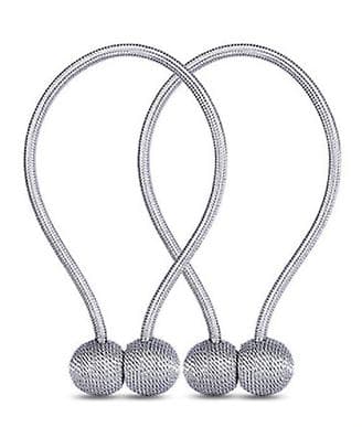 Dewenwils 2 stk. Magnetiske Gardinbindere Gardinklips Ro DXGHC