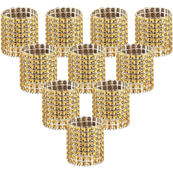 100 napkin rings, gold napkin ring clasp for table decoration, we