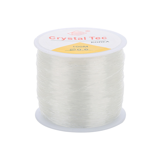 Håndlavede Tilbehør DIY Transparent Elastisk Tråd Krystal Tråd