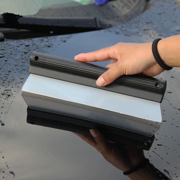 Silikoni Squeegee - Ikkunoiden ja Peilien Puhdistukseen Autolle (
