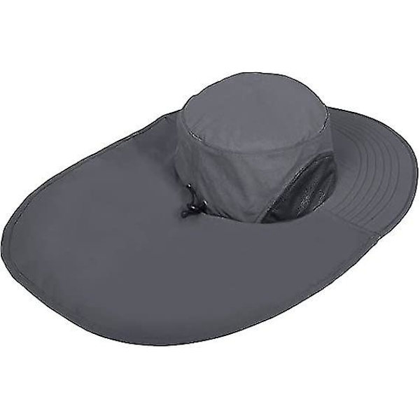 Dww-unisex utomhushattar Solskydd Fiskehatt med bred brätte DXGHC