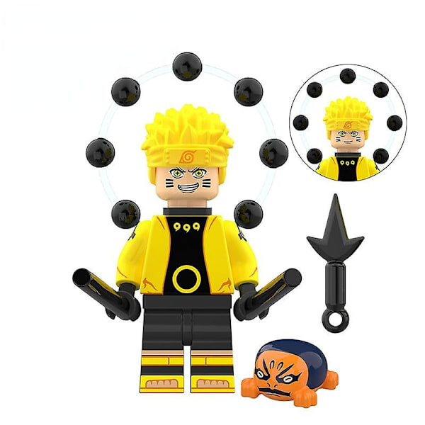Anime Naruto-serien Uzumaki Naruto samlede byggeklodser minifigurer børnelegetøj julegaver
