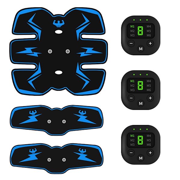 Stimulator til mavemuskler, muskelstimulator, Ems Abs Trainer