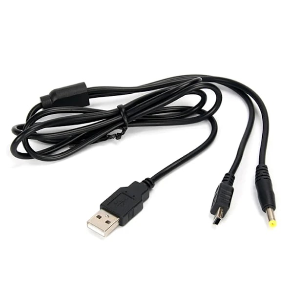 1st 2 i 1 USB 2.0 datakabel oplader til PSP 1000 2000,ta