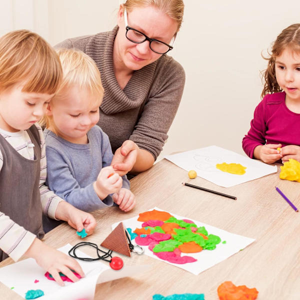 Hjernepuslespil Legetøj Børn Læring 3D Låse Små Træ