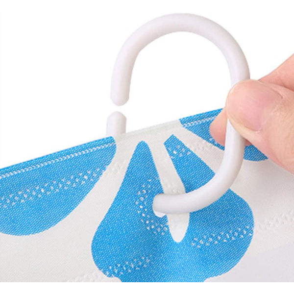 Plastduschslidsar Badrum Bad Spänne Clip Glide Vind