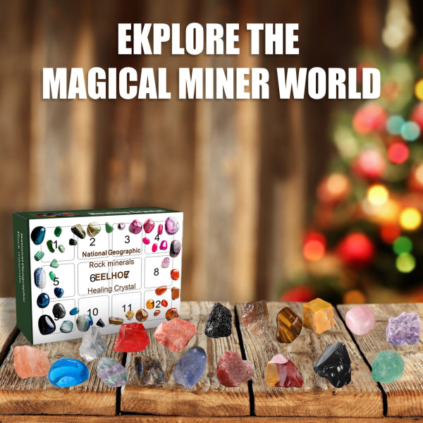 Geomineral Gems, Fossiler og Udgravninger 24 Dages Julekalender, Miner