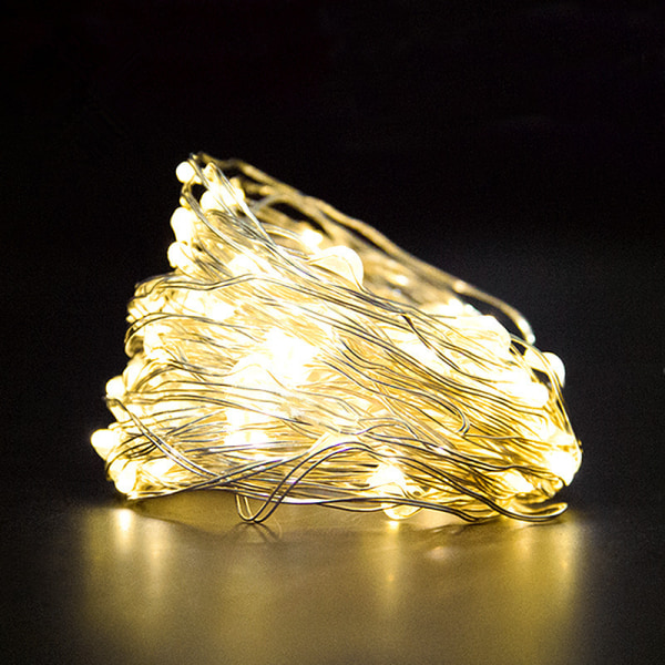 Fairy String Lights, 120 LED 10M/32Ft USB-drivna lampor