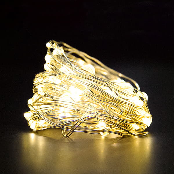 Fe-lys, 120 LED 10M/32Ft USB-drevet