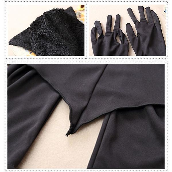 Halloween Jumpsuit Bat Style Cosplay Kostymer DXGHC