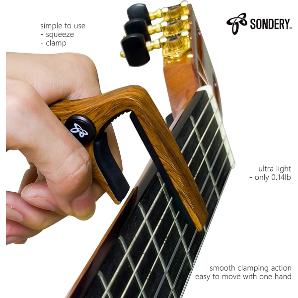Capo för Klassisk Gitarr