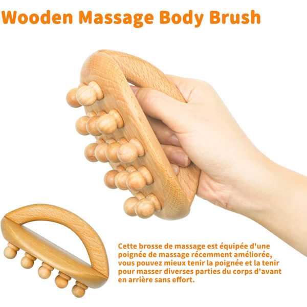 Svampemassage - Anti-cellulite Massager - Lymfedrænage
