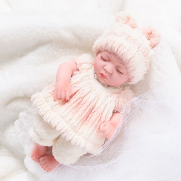 12 tums Newborn Reborn Baby Doll och kläder Set Realistic Silico