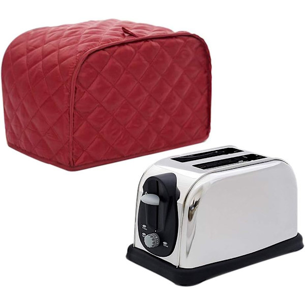 Quiltet Toasterdeksel i Bomull/Polyester for To-Skives Toaster og