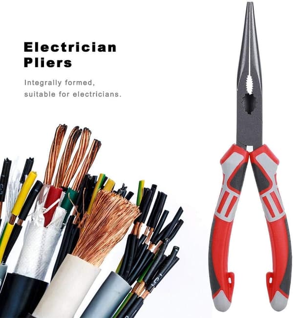 Multifunksjonell Elektriker Tråd Kutter Lang Nese Tang H