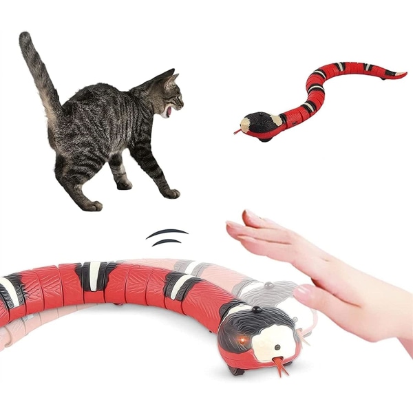 Interactive Cat Toy, för uppladdningsbara, Smart Sensing Cat Toys, El