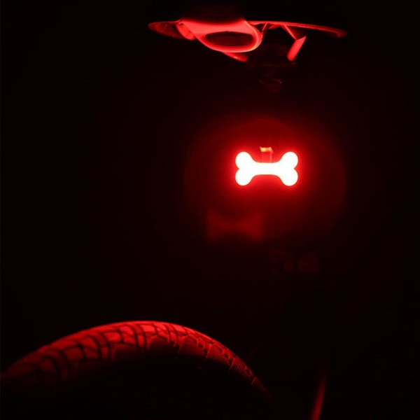 Super Lys LED Sykkellys, Hode- og Baklys, Baklys For Vei