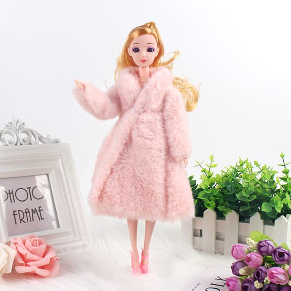 11,8 tum Barbie Dockkläder Bröllopsklänning Klänning Imitation Docka