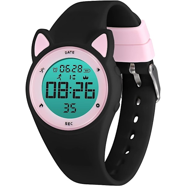 Barnklockor Digital Sportklocka för Flickor Pojkar, Fitness Tracker
