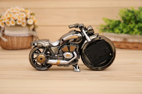 1 Pack Kreativ Retro Väckarklocka Studentpresent Väckarklocka Motorc