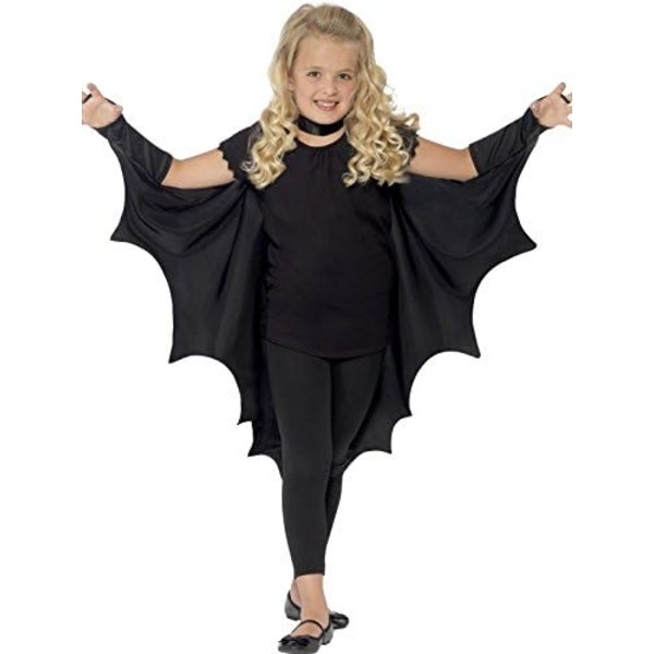 Vampyr Battevinge Kostume til Børn, Sort