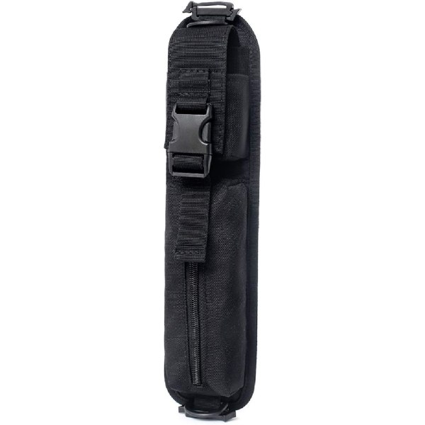 （Svart）Extra Taktisk Molle-Väska Ryggsäck Axelväska Holster