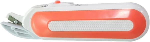 （Orange）Bärbara Elektriska Saxar Mini Batteridrivna Papp