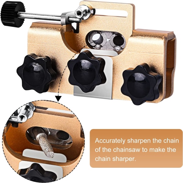 Chainsaw Sharpening Kit, Chainsaw Chain Sharpener, Portable Quick