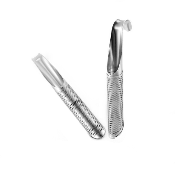 Teinfuser Pipe i Rustfritt Stål - Te-filter med INOX-sil