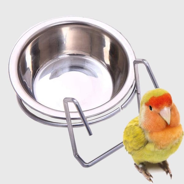 Lintukooppilintu ruokinta-astia linnunpönttö parakeetille ruoan kulho Parr