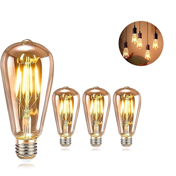 Retro-lamppu, E27 Retro-lamppu Led Retro-valaistus Retro-lamppu Led Anti