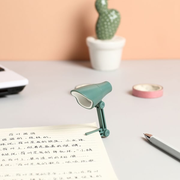 Mini Lille LED Bordlampe Bærbar Foldbar Natlampe Ma