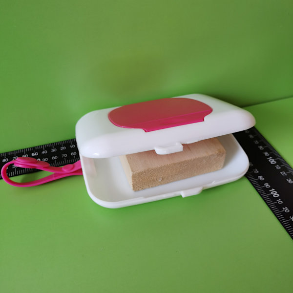 Rektangulær Vævsæske Vævsæske til Hjemmet Bil (Pink)