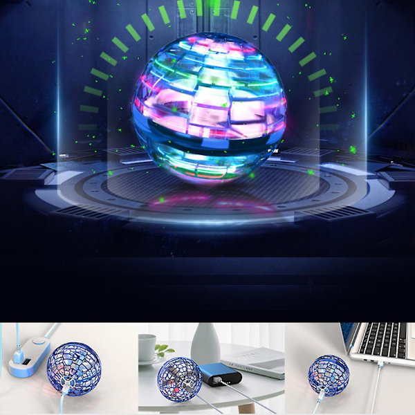 Flygande Boll Boomerang Spinner Leksaker Mini Drone Ufo Barn Pojke Gi DXGHC