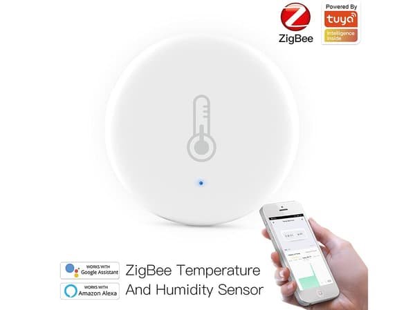 Smart Home Trådløs Temperatur- og Fuktighetsensor