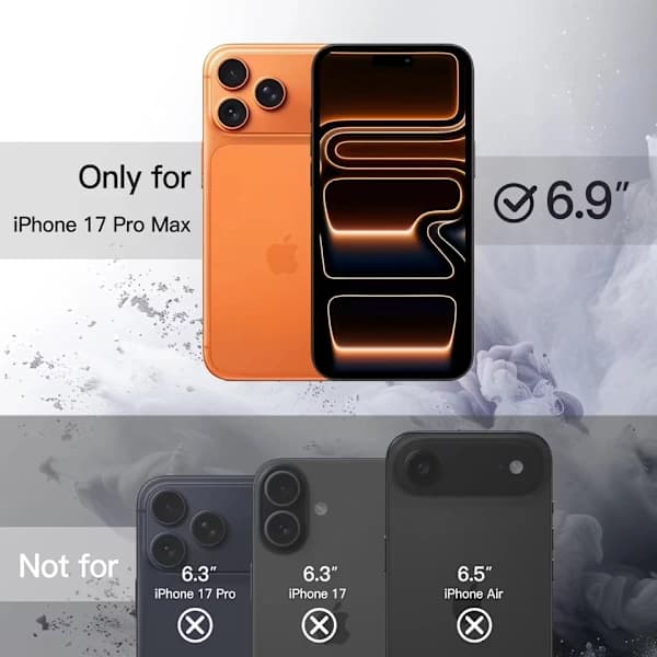 iPhone 17 Pro MagSafe-deksel – Slankt og støtsikkert deksel