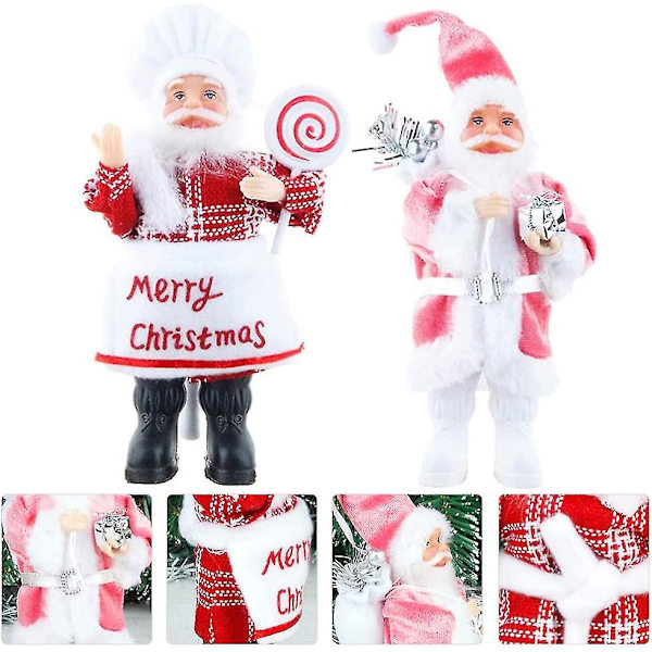 Jultomten prydnad Julfigur dekoration Perfekt för DXGHC