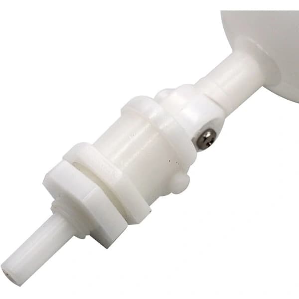 2-pak Mini Plastik Flydeventiler til Omvendt Osmose System RO Vand Vandfilter Kugle Flyder til Akvarium (1/4 \").