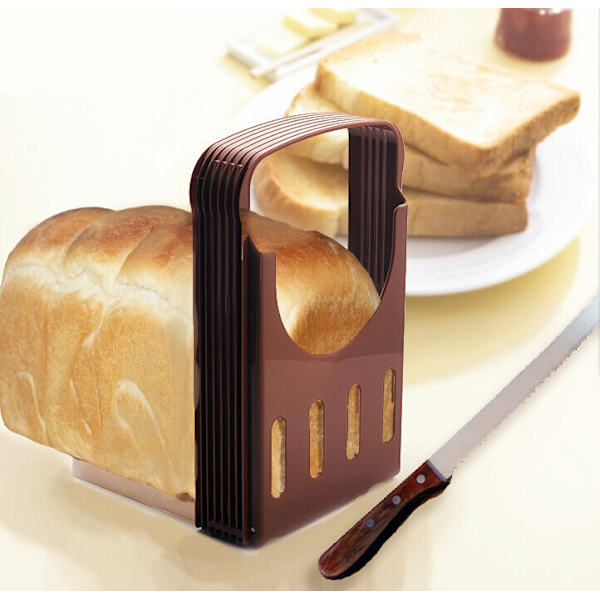 Brödskivare ABS kompakt hopfällbar bröd smörgås toast bröd skiva