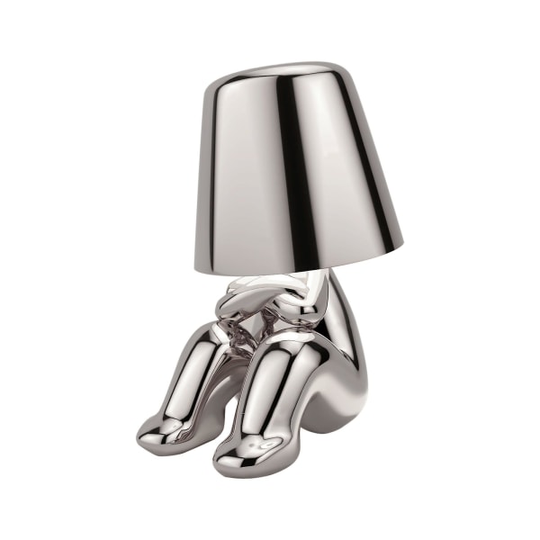 Thinker Lamp Collection Kreativ Liten Gyllene Man Vardagsrum Ta