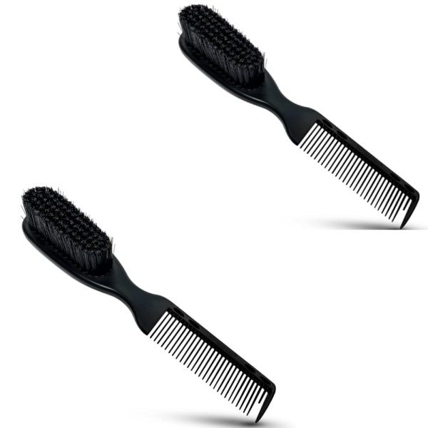 2 pieces of men's beard styling, combing hair, fragmentary hair,