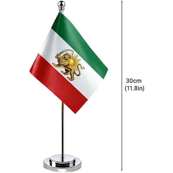 Iran flag table flag small single pole flag stand table decoration,AB