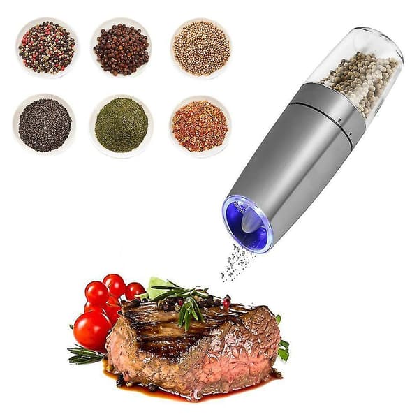 Dww-elektrisk Gravitationspepparkvarn Set, Salt- och pepparkvarn Se DXGHC