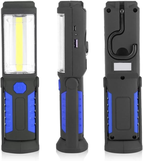 Latautuva LED-työvalo magneettisella LED-taskulampulla 2200mA