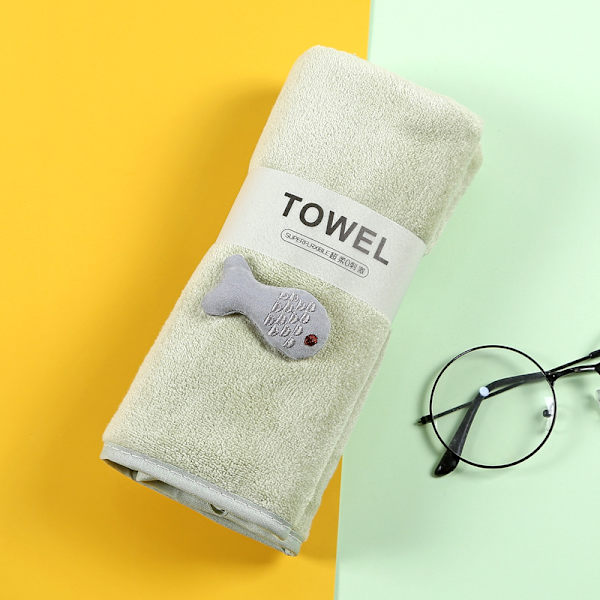 7 stycken mjuka mikrofiberhanddukar, absorberar vatten, tvättbar hemma, mjuk och skön