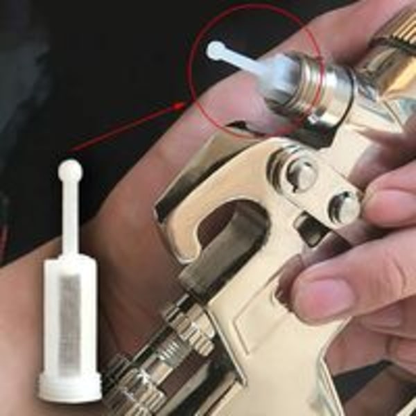 10 Pak Malings Pistol Tyngdekraftsfilter, Universal Bilwidget, Luftmaling