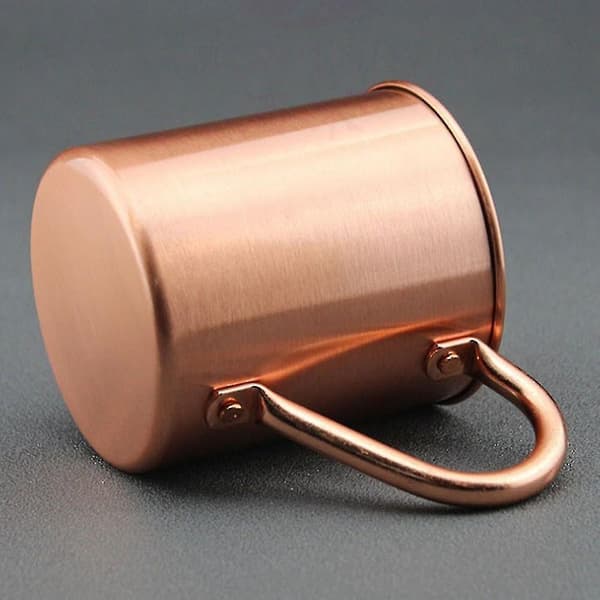 450ml Kopparmugg Vattenkopp Moscow Mule Mugg Rak Kropp Curl DXGHC